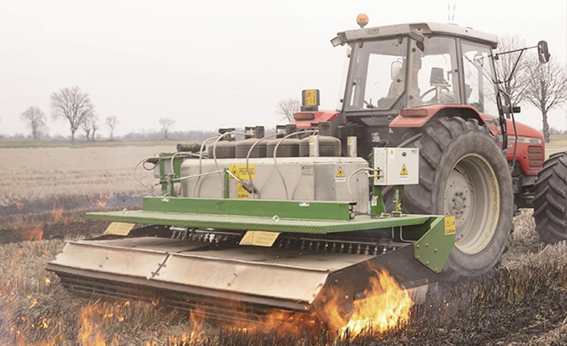 Flame Disinfection & Weeding Machine GFHY220